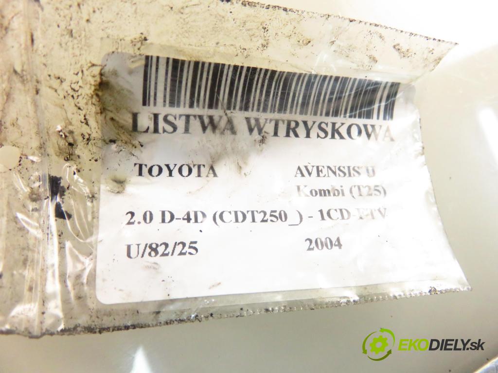 TOYOTA AVENSIS Kombi (_T25_) KOMBI 2004 85,00 2.0 D-4D 116 - 1CD-FTV 1995,00 Lišta vstrekovacia 8945860010 (Vstrekovacia lišta)