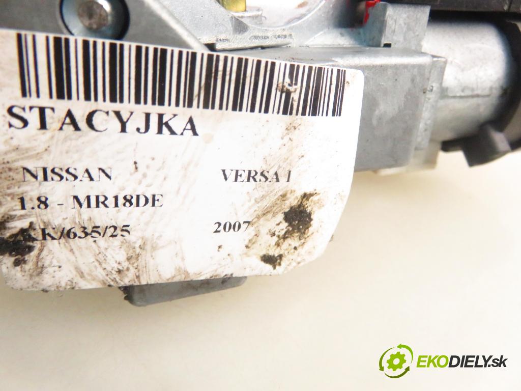 NISSAN VERSA I HB 2007 93,00 1.8 - MR18DE 1798,00 spinačka 21669775 (Spínacia skrinka)