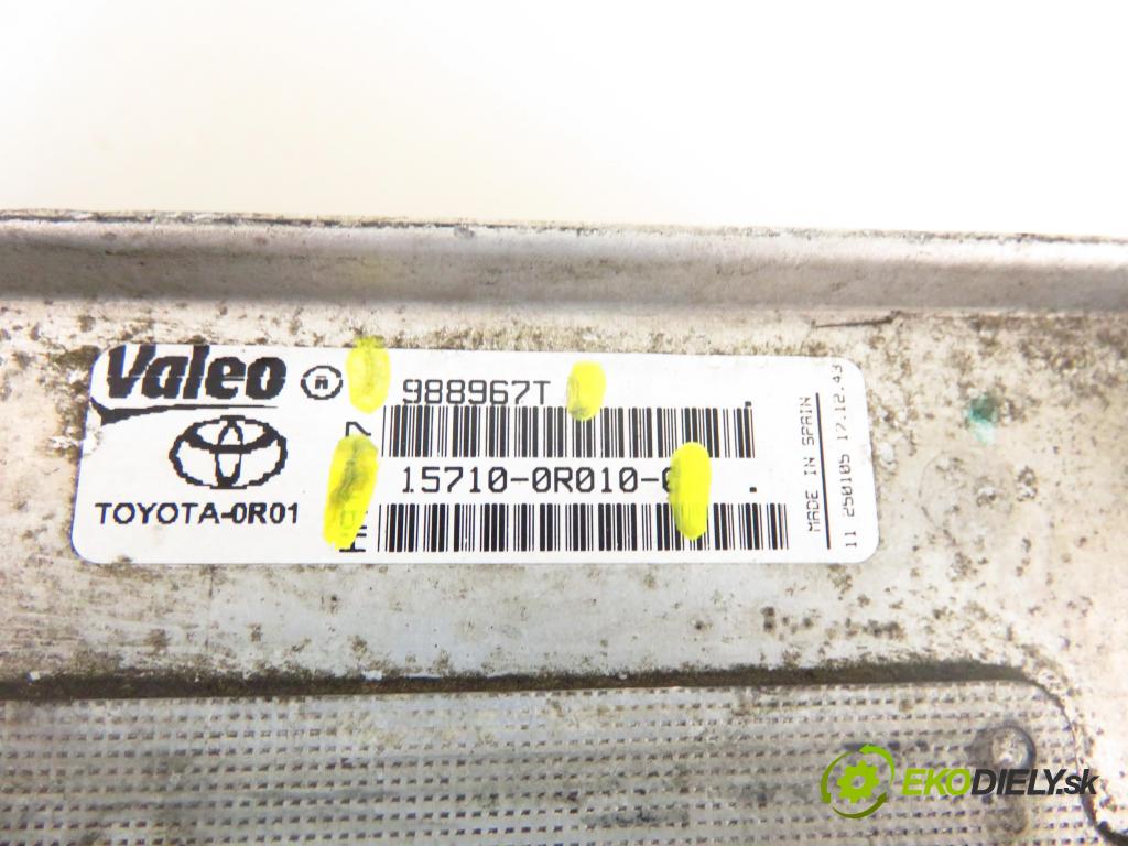 TOYOTA AVENSIS Kombi (_T25_) KOMBI 2005 110,00 2.2 D-4D (ADT251) 150 - 2AD-FTV 2231,00 obal filtra oleje 157100R010 ; 988967T (Kryty filtrů oleje)