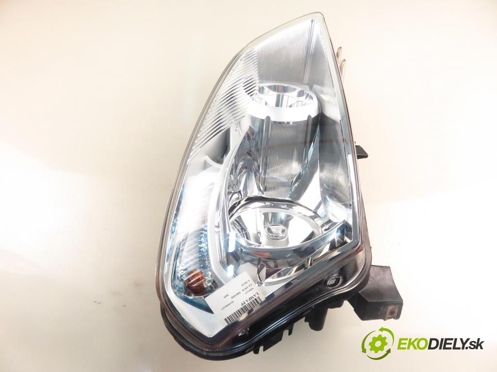 NISSAN QASHQAI / QASHQAI +2 I (J10, JJ10) CROSSOVER 2009 104,00 2.0 AWD 141 - MR20DE 1997,00 světlo PP 26010JD91A