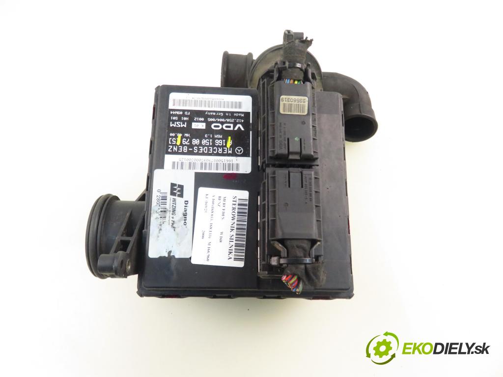 MERCEDES-BENZ KLASA A (W168) HB 2000 75,00 1.6 102 A 160 M 166.960 1598,00 Riadiaca jednotka Motor 1661500879