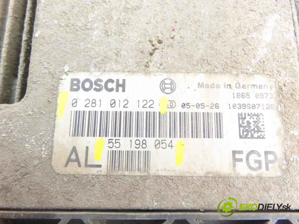 OPEL ASTRA H GTC (L08) HB 2005 88,00 1.9 CDTi 16V - Z 19 DTJ 1910,00 Riadiaca jednotka Motor 55198054 ; 0281012122
