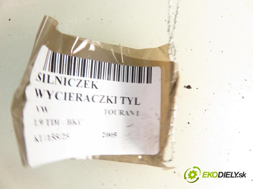 VW TOURAN (1T1, 1T2) MINIVAN 2005 77,00 1.9 TDI - BKC 1896,00 motorek stěrače ZADNÍ: 1T0955711 ; 0390201598