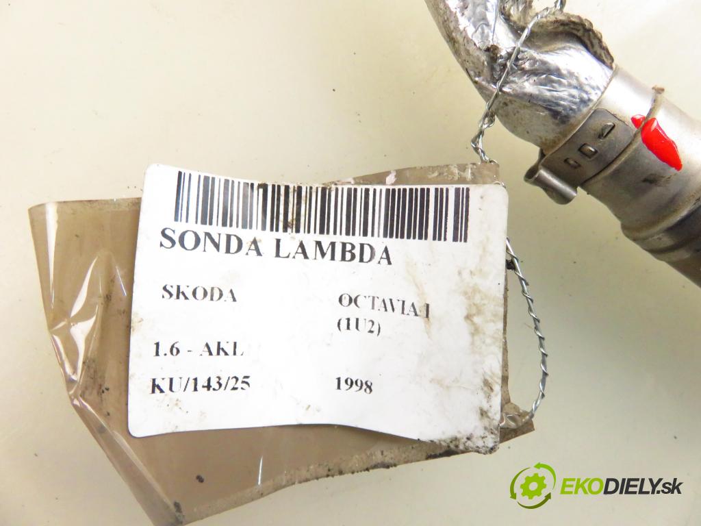 SKODA OCTAVIA I (1U2) LIFTBACK 1998 74,00 1.6 - AKL 1595,00 sonda lambda 0258005079 (Lambda sonda)