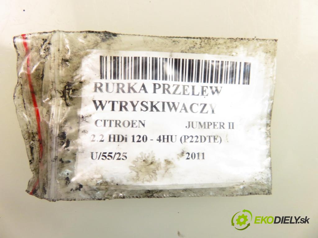 CITROEN JUMPER Skrzynia FURGON 2011 88,00 2.2 HDi 120 - 4HU (P22DTE) 2198,00 rúrka VSTREKOVAČE: