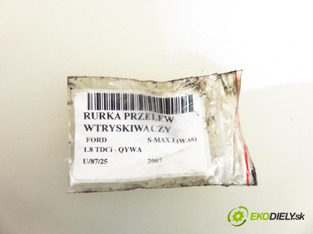 FORD S-MAX (WA6) MINIVAN 2007 92,00 1.8 TDCi 125 - QYWA 1753,00 rúrka VSTREKOVAČE: