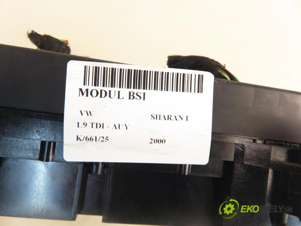 VW SHARAN (7M8, 7M9, 7M6) MINIVAN 2000 85,00 1.9 TDI PD 115 - AUY 1896,00 MODUL BSI S110730100D