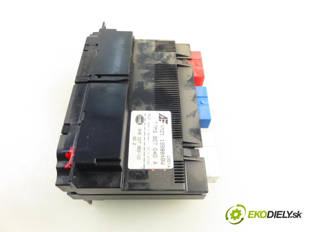 VW SHARAN (7M8, 7M9, 7M6) MINIVAN 2000 85,00 1.9 TDI PD 115 - AUY 1896,00 Panel kúrenia KLIMATRONIK YM2119988ABW ; 7M3907040A