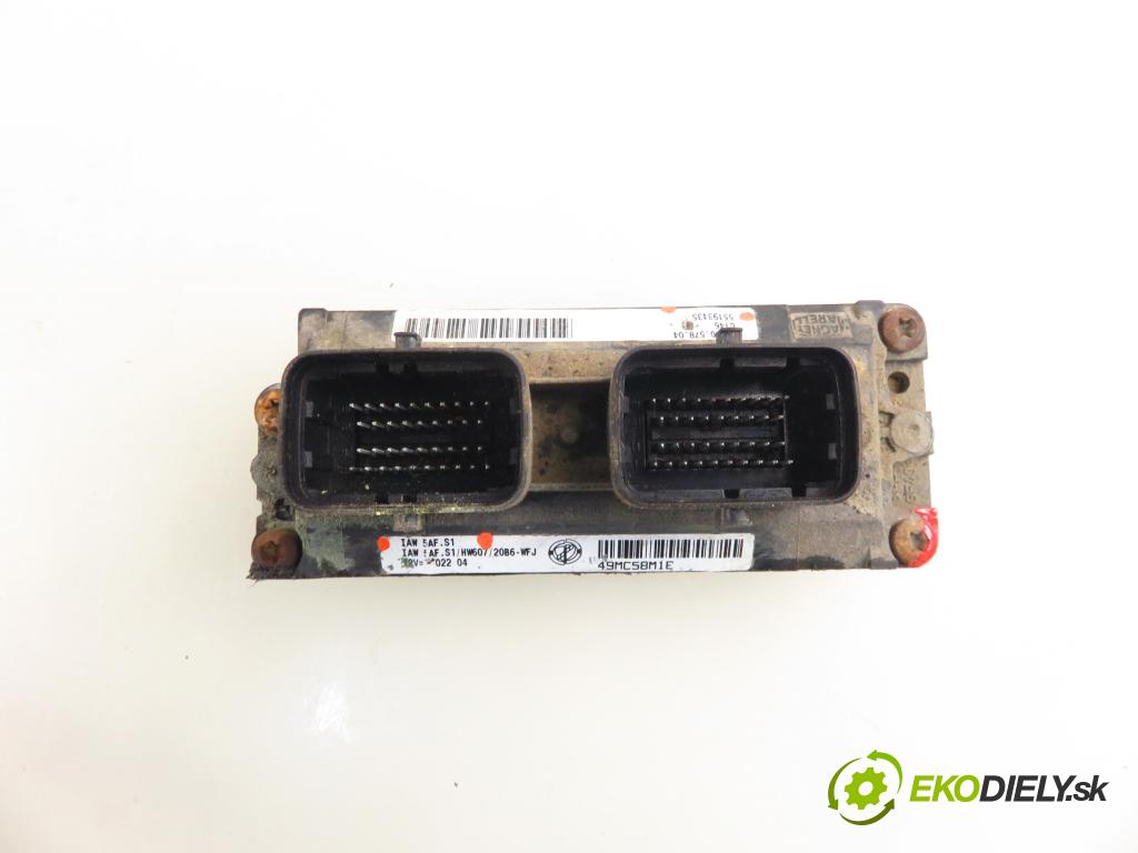 FIAT PANDA (169_) HB 2003 40,00 1.1 54 - 187 A1.000 1108,00 Riadiaca jednotka Motor IAW5AFS1 ; 55193435