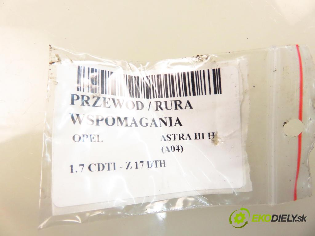 OPEL ASTRA H (A04) HB 2004 74,00 1.7 CDTI 100 - Z 17 DTH 1686,00 rúrka / Rúra servočerpadlo 13122700 ; 13122703