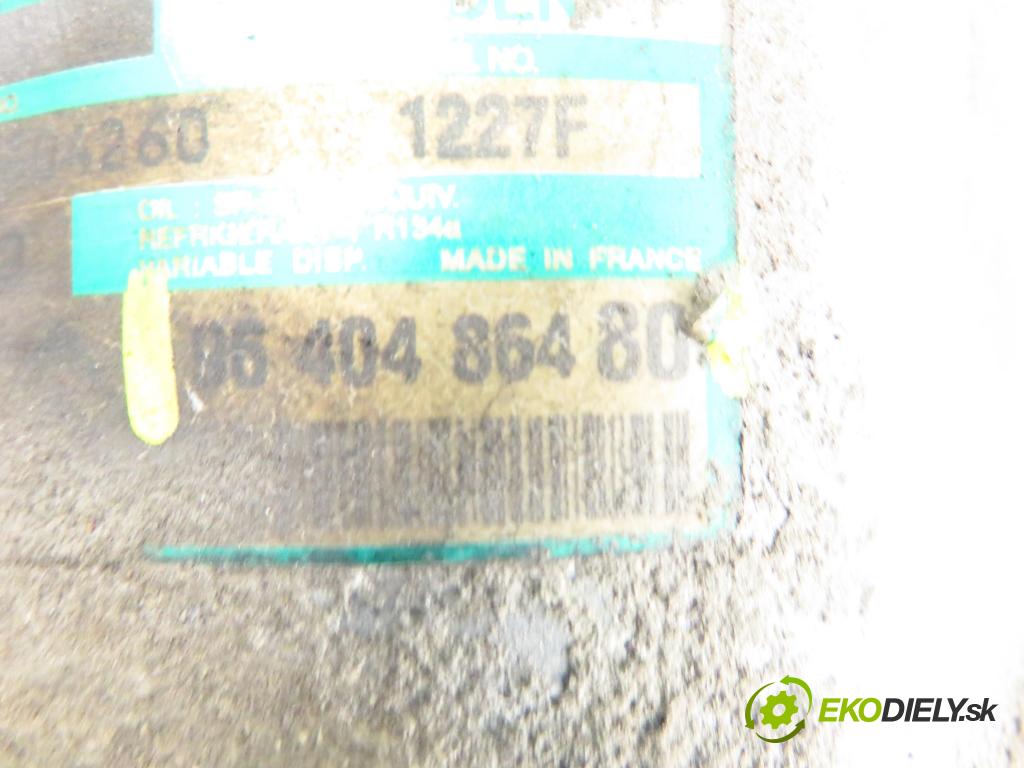 PEUGEOT PARTNER Combispace (5F) KOMBIVAN 2002 66,00 2.0 HDI - RHY (DW10TD) 1997,00 KOMPRESOR: klimatizácie 9640486480 (Kompresor klimatizácie)