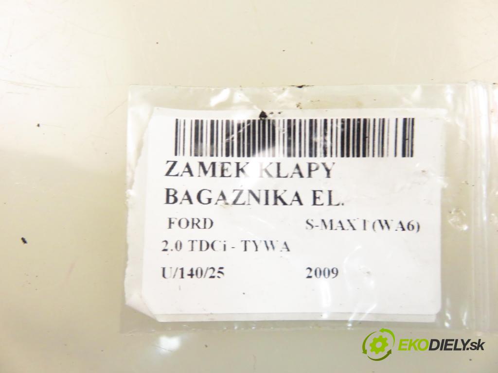 FORD S-MAX (WA6) MINIVAN 2009 85,00 2.0 TDCi - TYWA 1997,00 zámok dveří kufr EL. 8M51R442A66AB