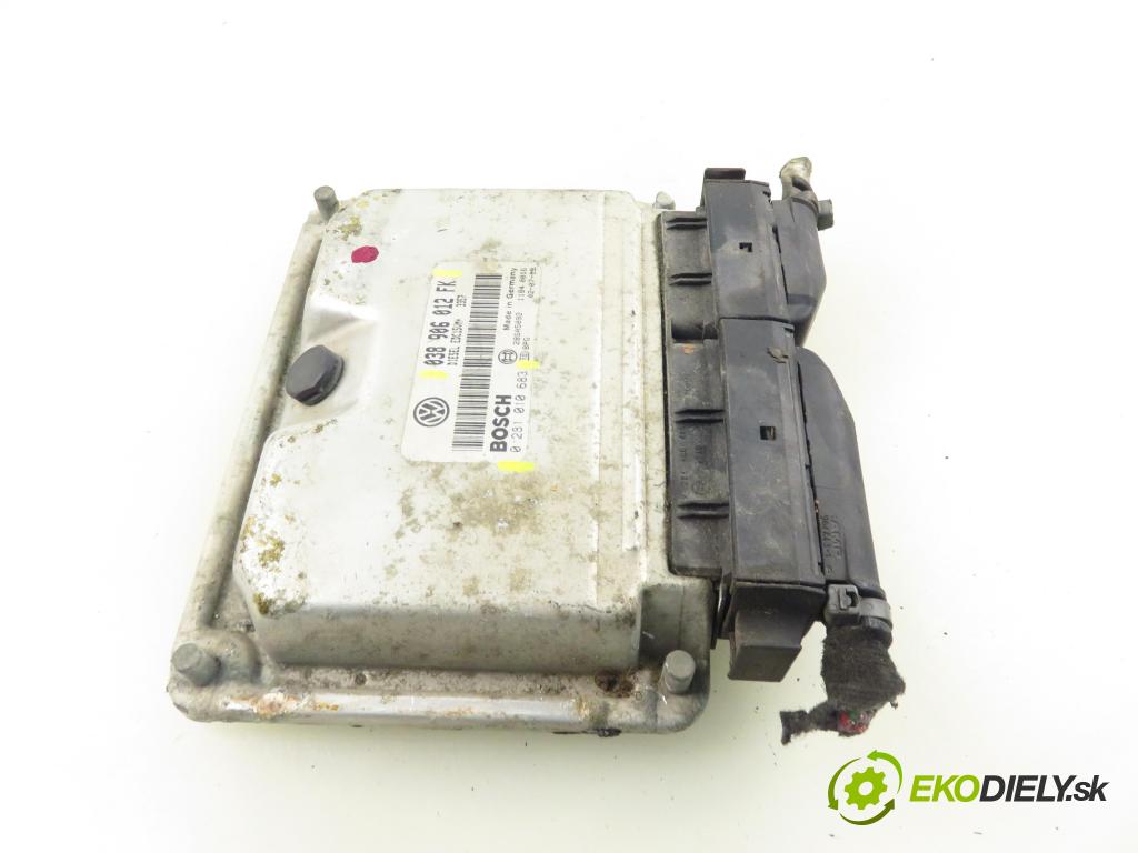 SEAT LEON (1M1) HB 2002 81,00 1.9 TDI 110 - ASV 1896,00 Riadiaca jednotka Motor 038906012FK ; 0281010683