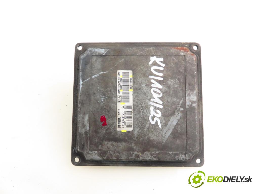 CITROEN C3 I (FC_) HB 2003 50,00 1.4 HDi 8V - 8HX 1398,00 Riadiaca jednotka prevodovky 9655989980 ; S118475101G ; 9640922780