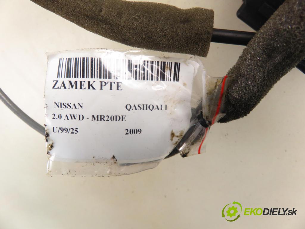 NISSAN QASHQAI / QASHQAI +2 I (J10, JJ10) CROSSOVER 2009 104,00 2.0 AWD 141 - MR20DE 1997,00 zámok PTE