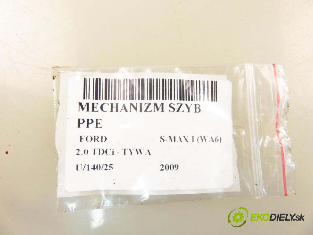 FORD S-MAX (WA6) MINIVAN 2009 85,00 2.0 TDCi - TYWA 1997,00 mechanismus oken PPE