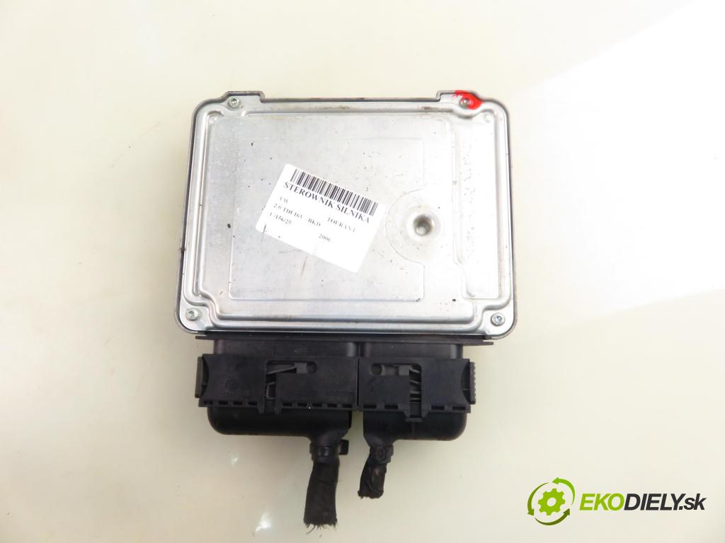 VW TOURAN (1T1, 1T2) MINIVAN 2006 103,00 2.0 TDI 16V 140 - BKD 1968,00 Riadiaca jednotka Motor 03G906021KF ; 0281013199