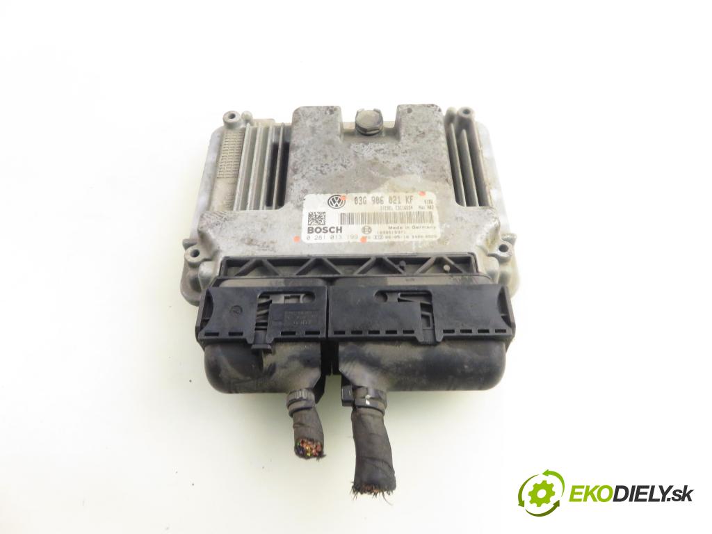 VW TOURAN (1T1, 1T2) MINIVAN 2006 103,00 2.0 TDI 16V 140 - BKD 1968,00 Riadiaca jednotka Motor 03G906021KF ; 0281013199