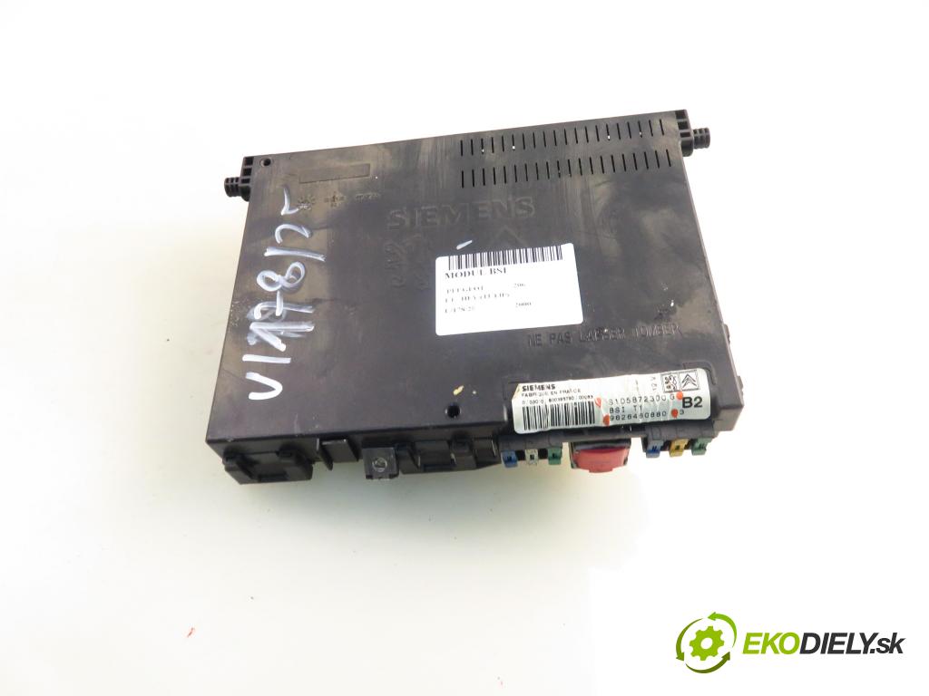 PEUGEOT 206 liftback (2A/C) HB 2000 40,00 1.1 - HFY (TU1JP) 1124,00 MODUL BSI S105872300G ; 9626460880