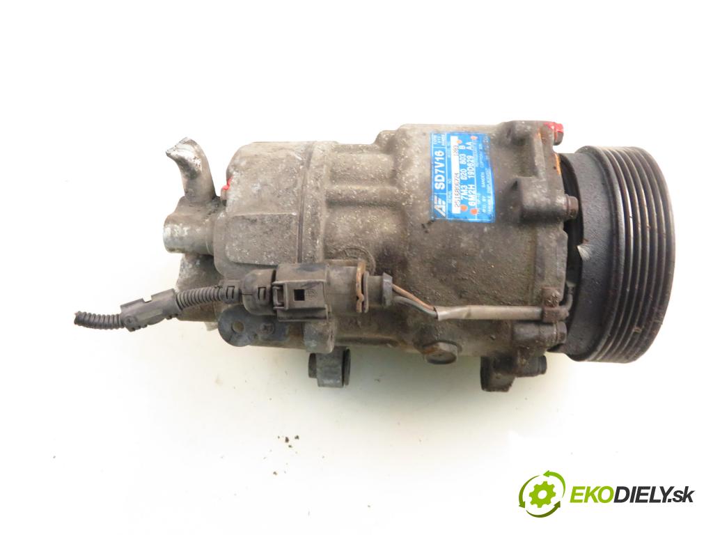 VW SHARAN (7M8, 7M9, 7M6) MINIVAN 2000 85,00 1.9 TDI PD 115 - AUY 1896,00 KOMPRESOR: klimatizácie 7M3820803B ; 6M2H19D629AA (Kompresor klimatizácie)