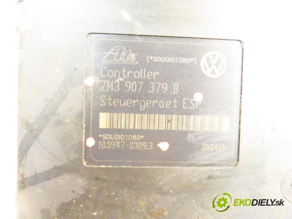 VW SHARAN (7M8, 7M9, 7M6) MINIVAN 2000 85,00 1.9 TDI PD 115 - AUY 1896,00 Pumpa ABS 7M3907379B ; 10094703093 (Pumpa ABS)