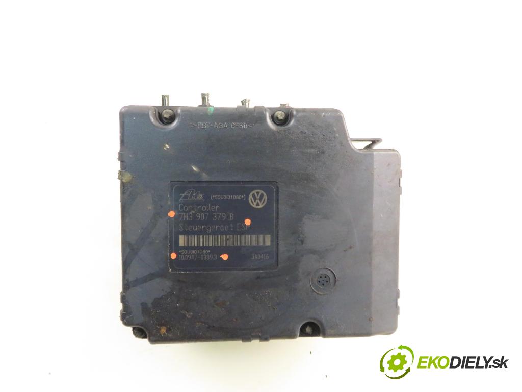 VW SHARAN (7M8, 7M9, 7M6) MINIVAN 2000 85,00 1.9 TDI PD 115 - AUY 1896,00 Pumpa ABS 7M3907379B ; 10094703093 (Pumpa ABS)