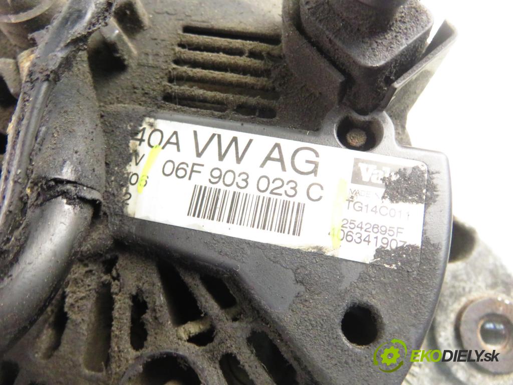 VW TOURAN (1T1, 1T2) MINIVAN 2006 103,00 2.0 TDI 16V 140 - BKD 1968,00 Alternátor 06F903023C (Alternátor)