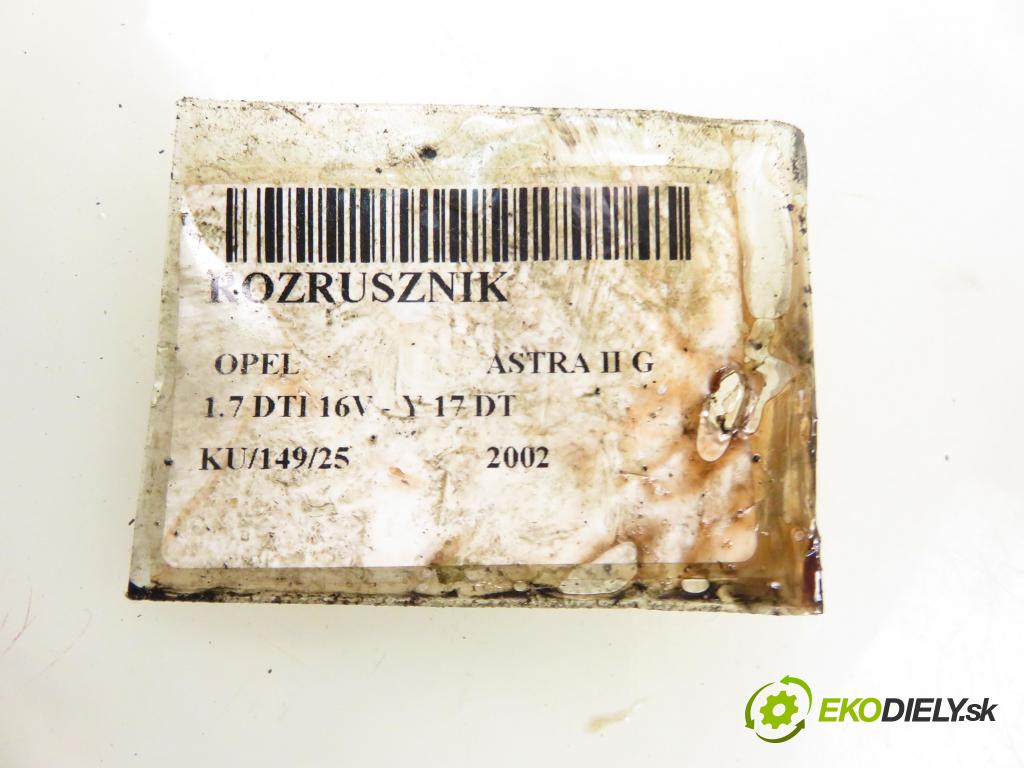 OPEL ASTRA G liftback (T98) HB 2002 55,00 1.7 DTI 16V - Y 17 DT 1686,00 Štartér  (Štartér)