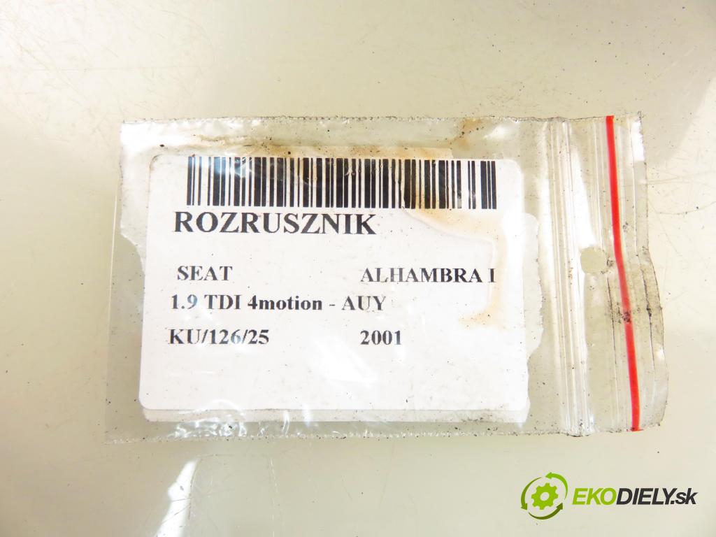 SEAT ALHAMBRA (7V8, 7V9) MINIVAN 2001 85,00 1.9 TDI PD 115 4motion 1896,00 Štartér 000112508 ; 02M911023A (Štartér)
