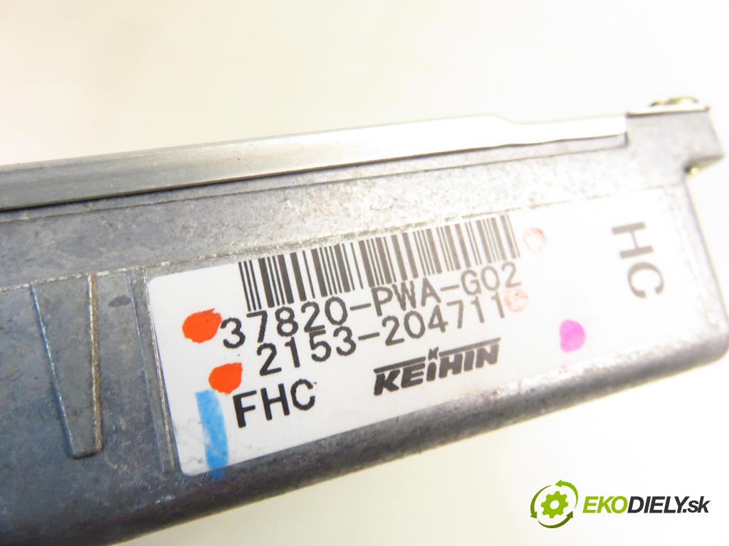 HONDA JAZZ II (GD_, GE3, GE2) HB 2002 61,00 1.3 (GD1) - L13A1 1339,00 Riadiaca jednotka Motor 37820PWAG02 ; 2153204711