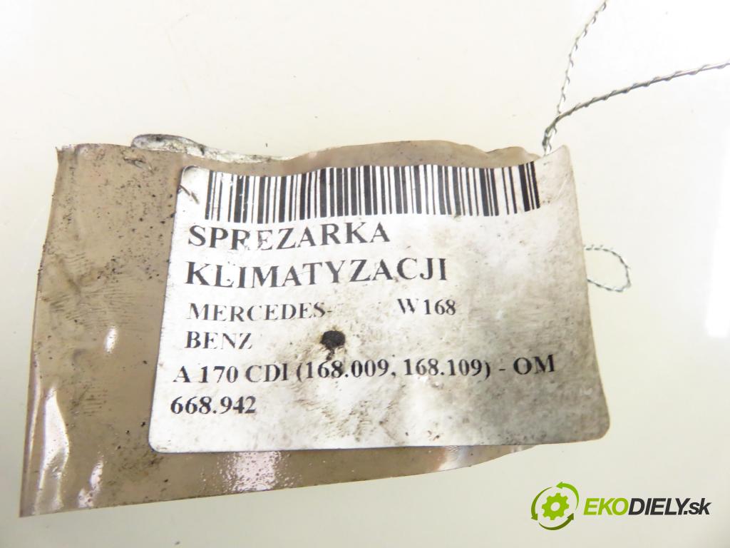 MERCEDES-BENZ KLASA A (W168) HB 2003 70,00 A 170 CDI 95 - OM 668.942 1689,00 KOMPRESOR: klimatizácie 4472208366 (Kompresor klimatizácie)