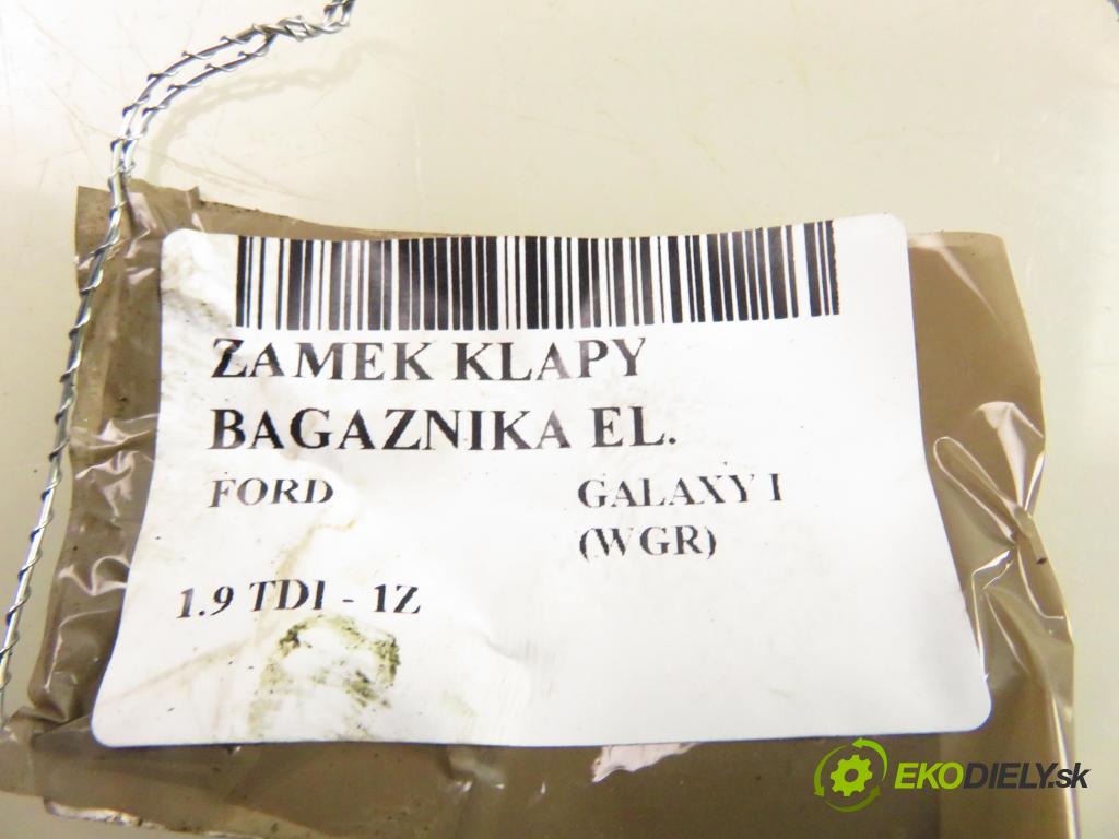 FORD GALAXY (WGR) MINIVAN 1999 66,00 1.9 TDI 90 - 1Z 1896,00 zámok dveří kufr EL.