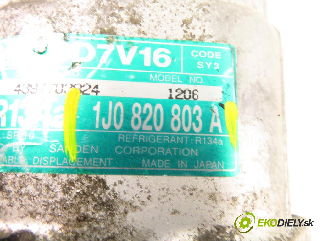 AUDI A3 (8L1) HB 2001 81,00 1.9 TDI - ASV 1896,00 KOMPRESOR: klimatizácie 1J0820803A (Kompresor klimatizácie)