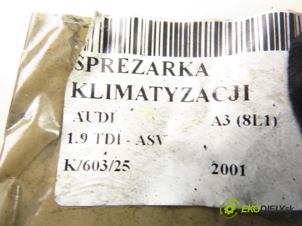 AUDI A3 (8L1) HB 2001 81,00 1.9 TDI - ASV 1896,00 KOMPRESOR: klimatizácie 1J0820803A (Kompresor klimatizácie)