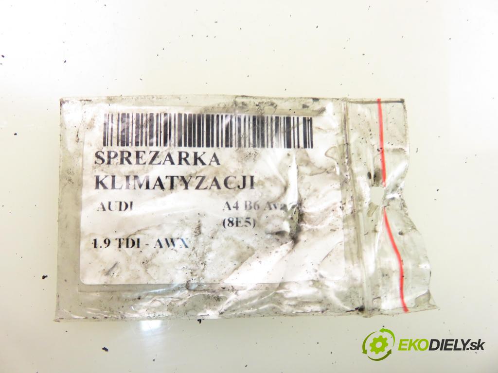 AUDI A4 Avant (8E5, B6) KOMBI 2002 96,00 1.9 TDI - AWX 1896,00 KOMPRESOR: klimatizácie  (Kompresor klimatizácie)