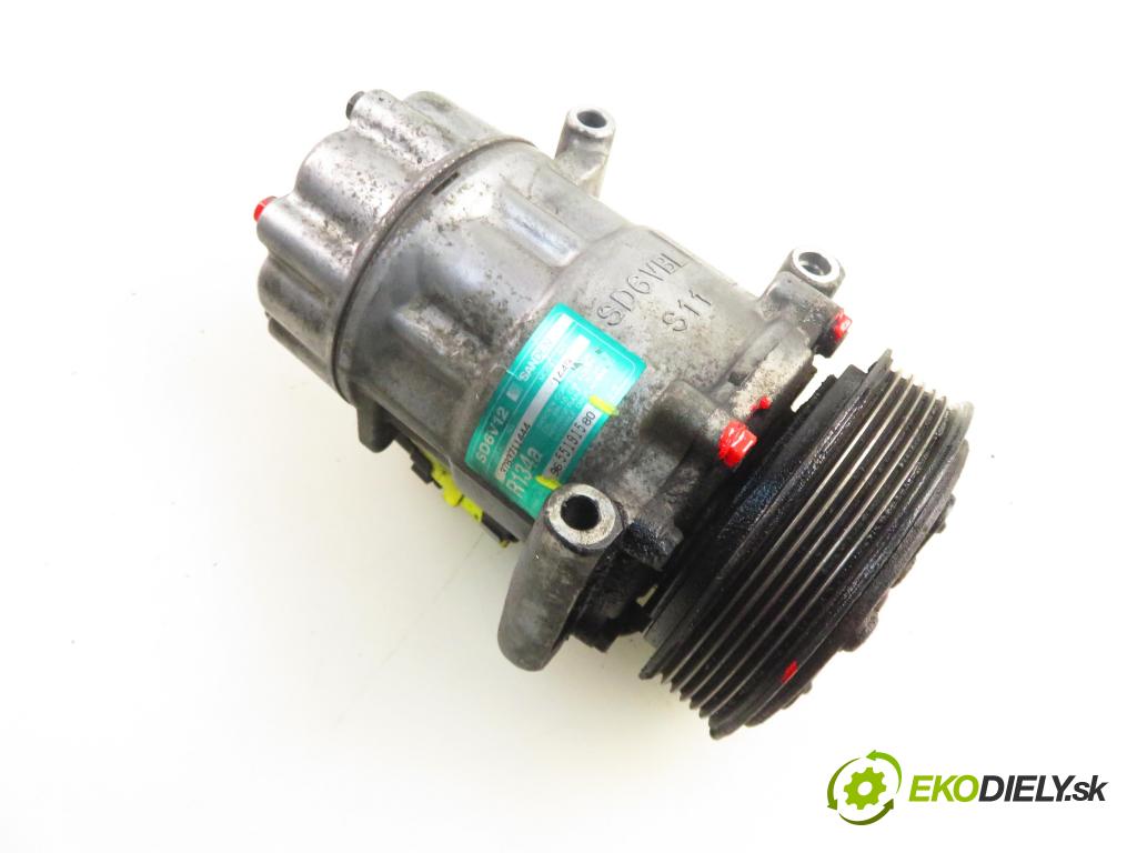 PEUGEOT 307 (3A/C) HB 2005 80,00 1.6 HDi 110 1560,00 KOMPRESOR: klimatizace  (Kompresor klimatizace)