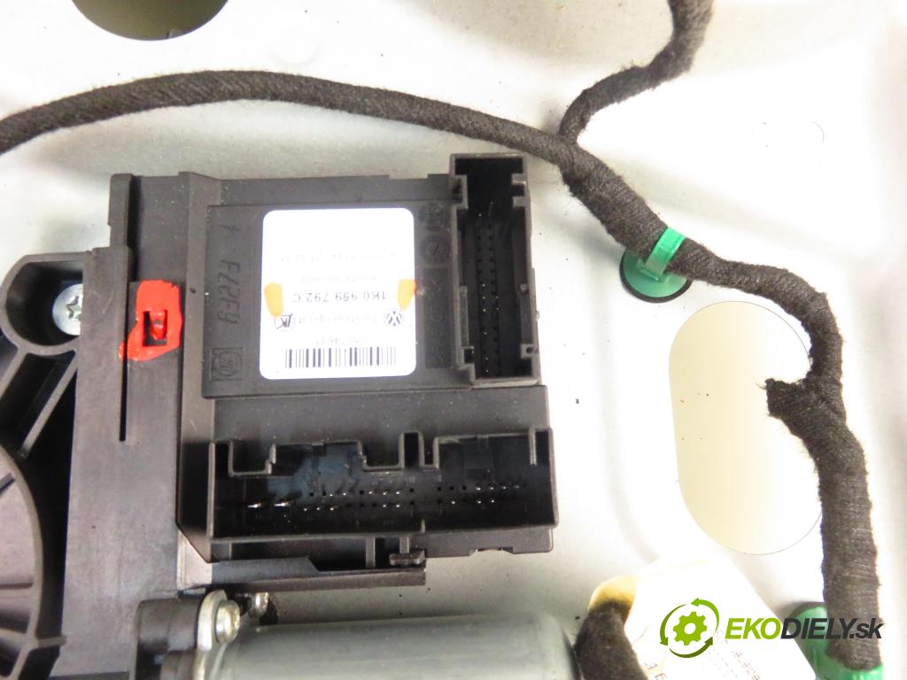 VW TOURAN (1T1, 1T2) MINIVAN 2005 77,00 1.9 TDI - BKC 1896,00 mechanismus oken PPE 1T1837730AE ; 1K0959792C ; 1T0959702