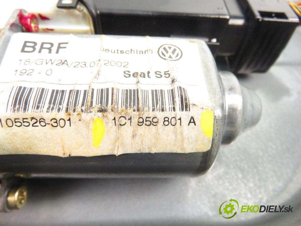 SEAT LEON (1M1) HB 2002 81,00 1.9 TDI 110 - ASV 1896,00 mechanismus oken 1M0837755 ; 1C1959801A