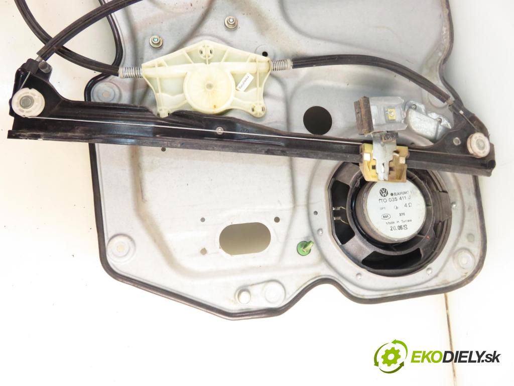VW TOURAN (1T1, 1T2) MINIVAN 2006 103,00 2.0 TDI 16V 140 - BKD 1968,00 mechanismus oken 1T0959701B ; 1K0959793G
