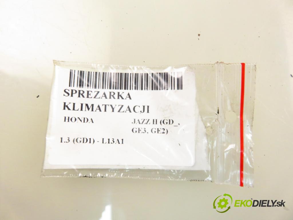 HONDA JAZZ II (GD_, GE3, GE2) HB 2002 61,00 1.3 (GD1) - L13A1 1339,00 KOMPRESOR: klimatizácie HS090R (Kompresor klimatizácie)