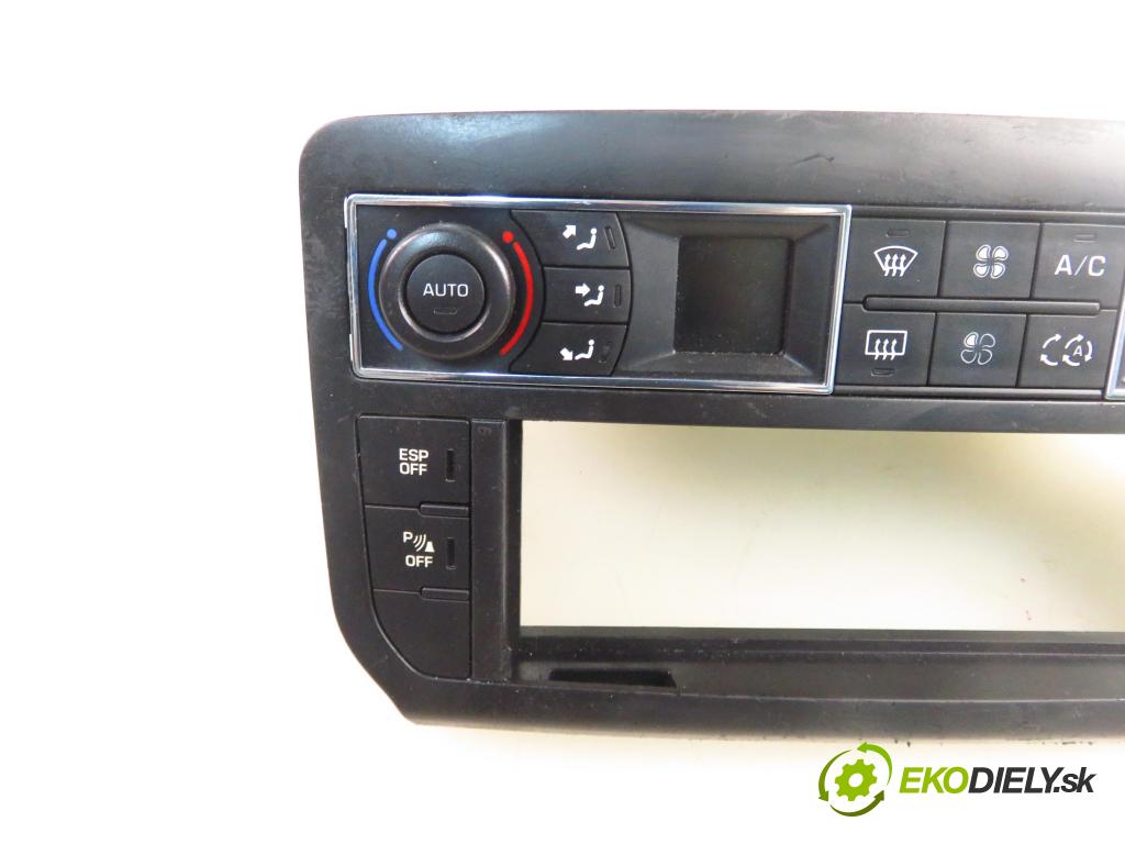 CITROEN C5 III (RD_) LIFTBACK 2010 0,00 2.0 HDi 140 - RHF (DW10BTED4) 1997,00 Panel kúrenia KLIMATRONIK 96715288ZD