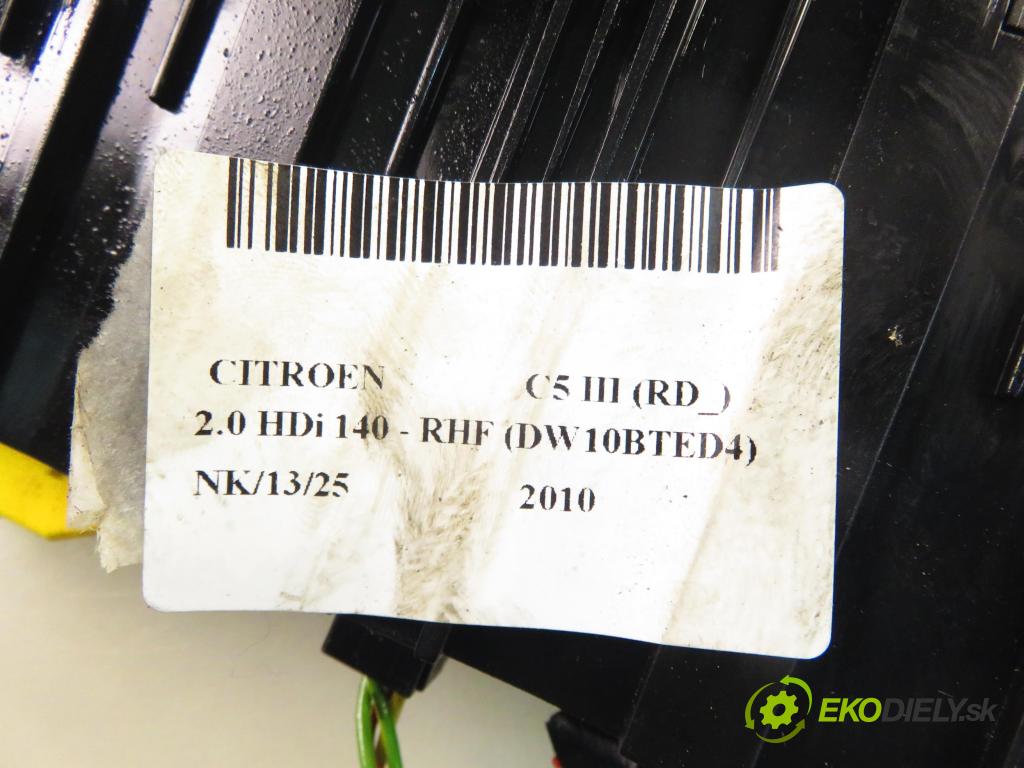 CITROEN C5 III (RD_) LIFTBACK 2010 0,00 2.0 HDi 140 - RHF (DW10BTED4) 1997,00 Panel kúrenia KLIMATRONIK 96715288ZD
