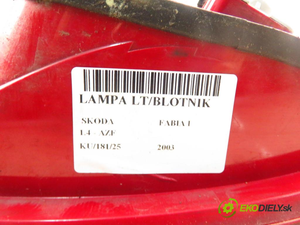 SKODA FABIA I (6Y2) HB 2003 44,00 1.4 - AZF 1397,00 Svetlo ľavé zadné 6Y6945095 ; 6Y6945111