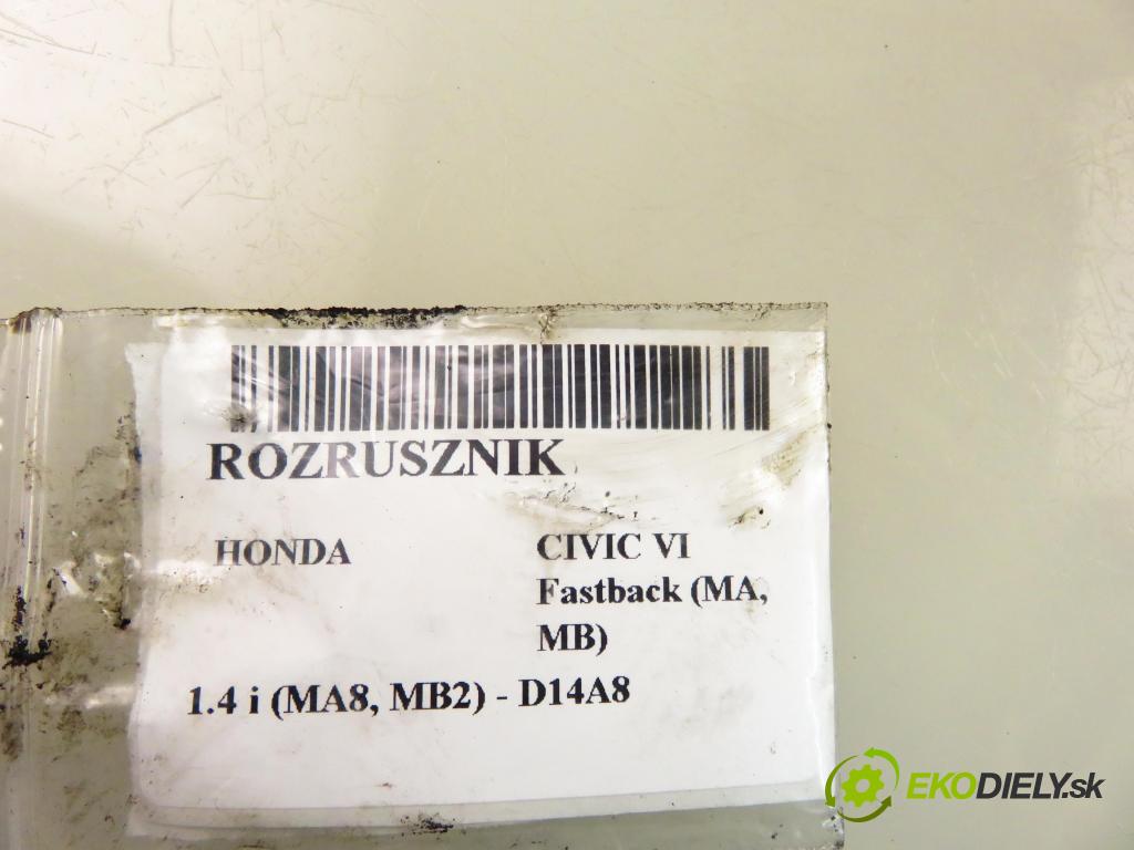HONDA CIVIC VI Fastback (MA, MB) LIFTBACK 1997 66,00 1.4 i (MA8, MB2) - D14A8 1396,00 startér D6RA67 ; 31200P1JE01 (Startér)