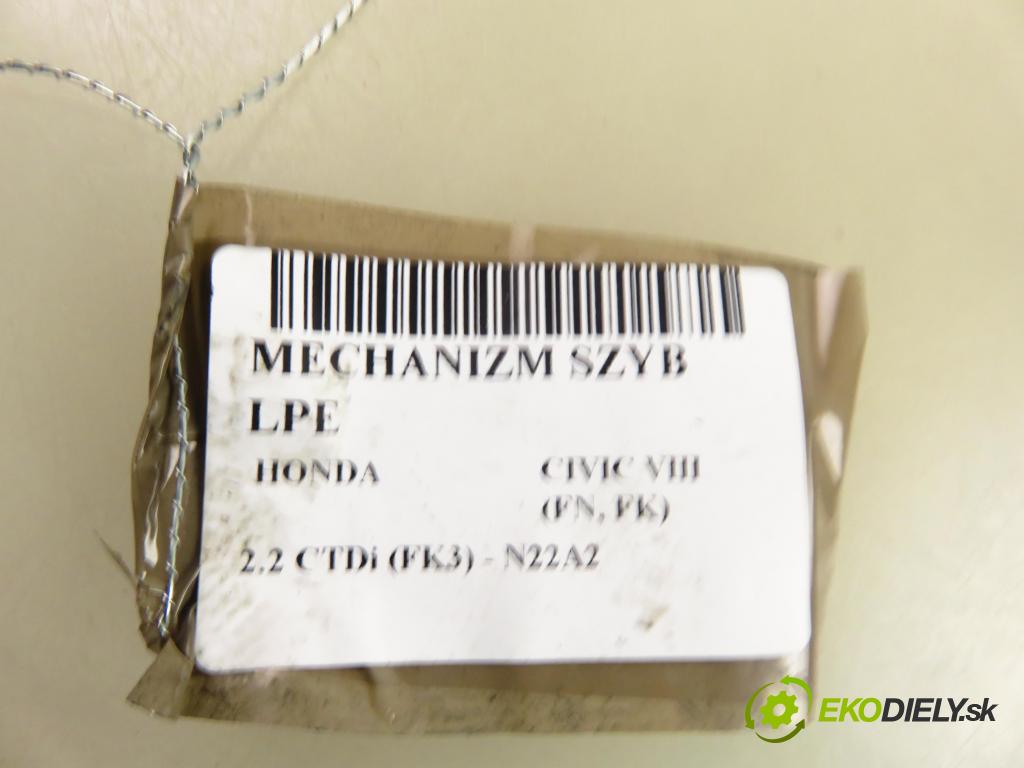 HONDA CIVIC VIII (FN, FK) HB 2007 103,00 2.2 CTDi (FK3) 140 - N22A2 2204,00 mechanismus oken