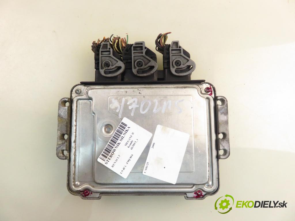RENAULT MEGANE II Kombi (KM0/1_) KOMBI 2006 96,00 1.9 dCi - 131  F9Q 804  1870,00 Riadiaca jednotka Motor 8200527725 ; 8200527756 ; 0281012589