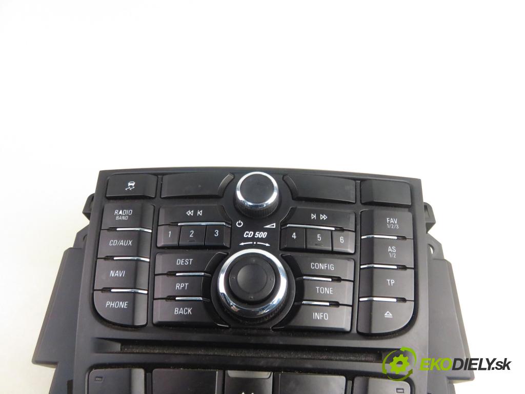 OPEL ASTRA J Sports Tourer (P10) KOMBI 2011 81,00 1.7 CDTI - A 17 DTJ 1686,00 Panel kúrenia KLIMATRONIK 13346052 ; 13346092