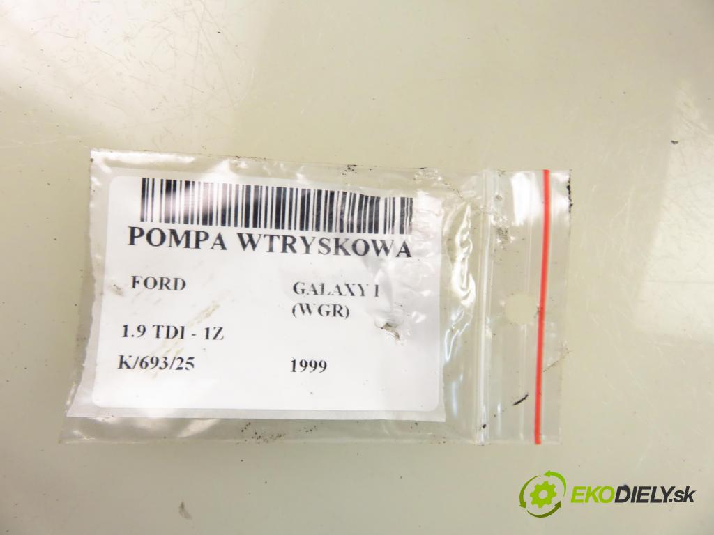 FORD GALAXY (WGR) MINIVAN 1999 66,00 1.9 TDI 90 - 1Z 1896,00 Pumpa vstrekovacia 028130115M ; 0460401971 (Vstrekovacie čerpadlo)