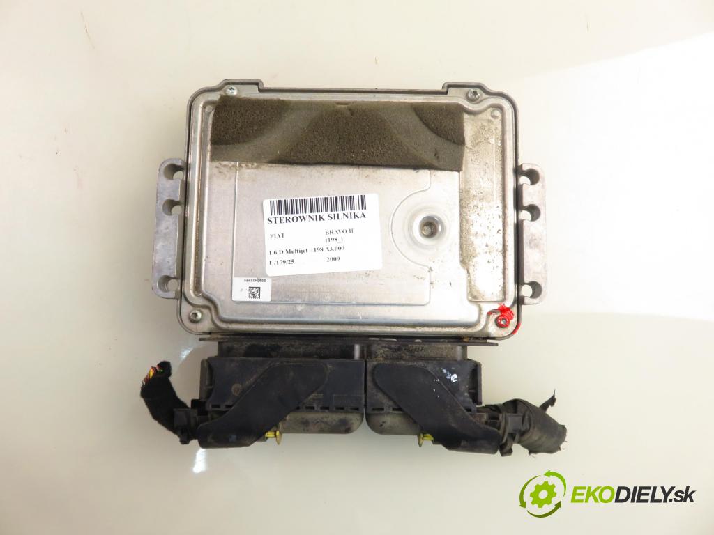 FIAT BRAVO II (198_) HB 2009 77,00 1.6 D Multijet - 198 A3.000 1598,00 Riadiaca jednotka Motor 0281016196 ; 51852323