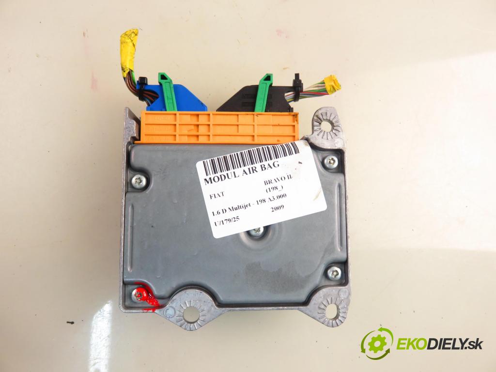 FIAT BRAVO II (198_) HB 2009 77,00 1.6 D Multijet - 198 A3.000 1598,00 MODUL air BAG 51851217